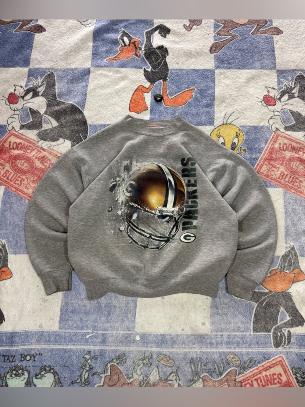 Vintage Green Bay packers crewneck sweatshirt